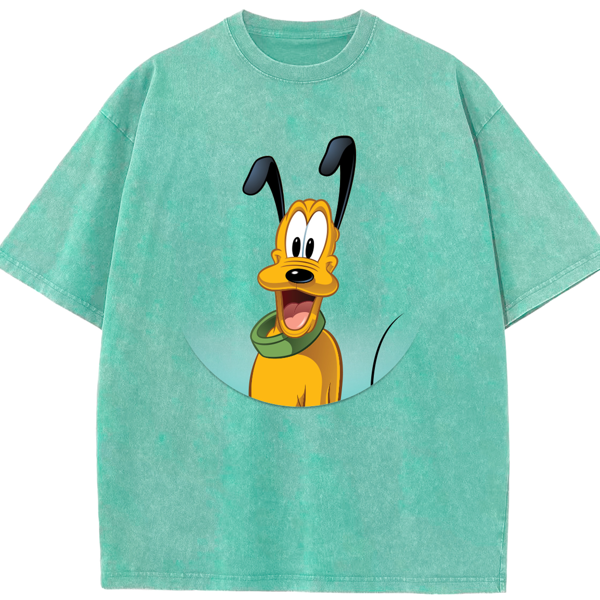 （画像用） ミッキーマウス Mickey Mouse 綿100% ヴィンテージ風 半袖Tシャツ（フロントプリント）